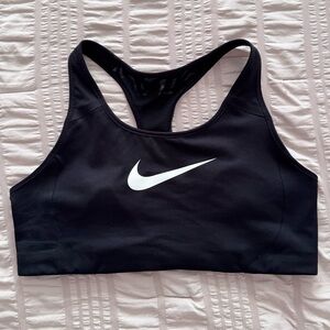 Nike Women's Black and White Sports Bra